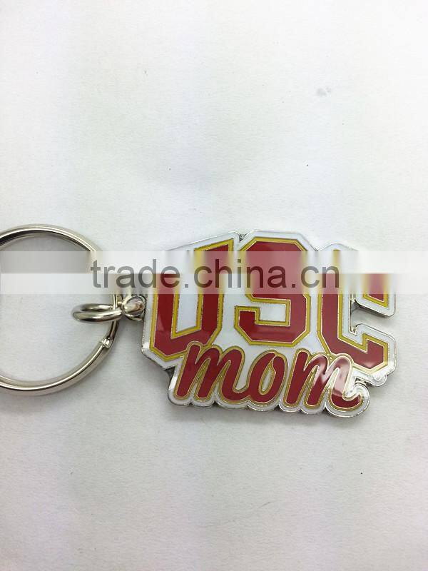 CWU Custom key chain with nickel plating