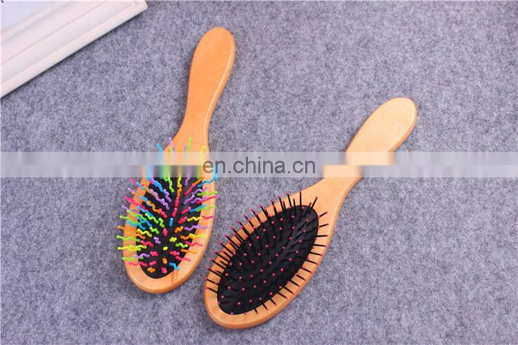Wooden Bamboo Hair Brush Improve Hair Growth Wood hairbrush Prevent Hair Loss Anti-static Comb