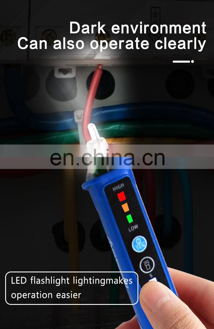 Convenient To Carry Non-contact Multi-function Digital Display Voltage Test Pen