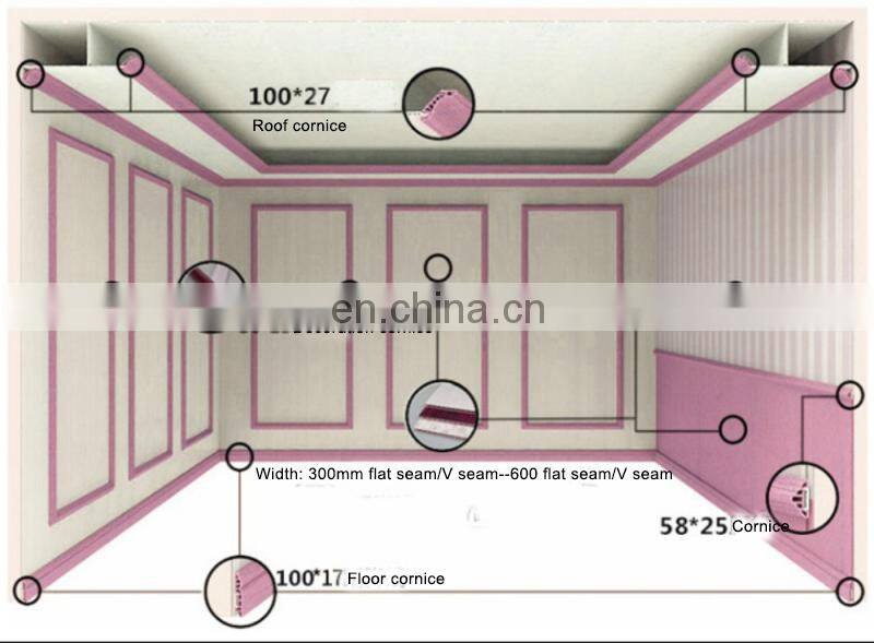 Xiaoya classic WPC Bamboo wood fiberComposite wall panel pvc building materials