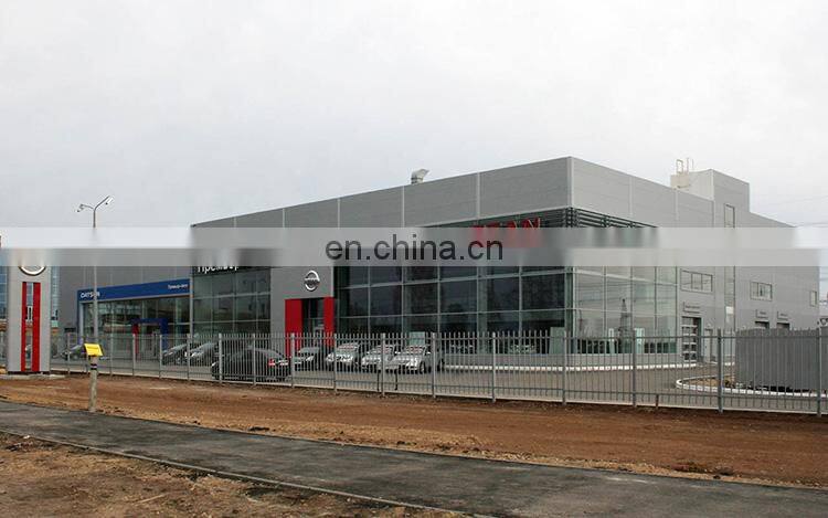 Steel prefab school buildings or hotel steel structure