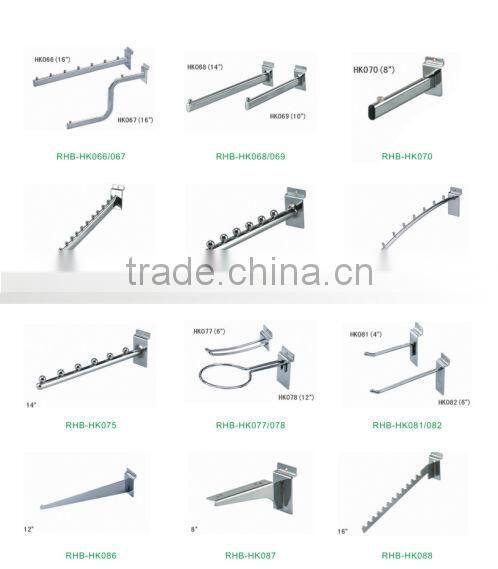 Pegboard display hook with chrome(RHB-B001)