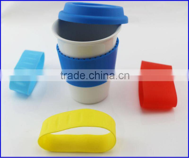 Cremic Glass Cup Mug Silicone Eco Coffee Cups Lid