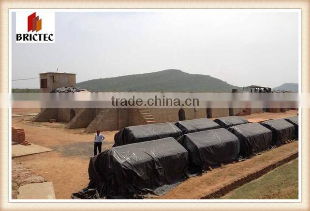 Low Investment Hoffman kiln for standard clay brick making, shale brick making industry