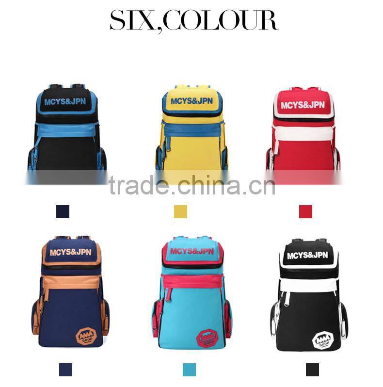 2016 new designed waterproof backpack school backpack travel bag