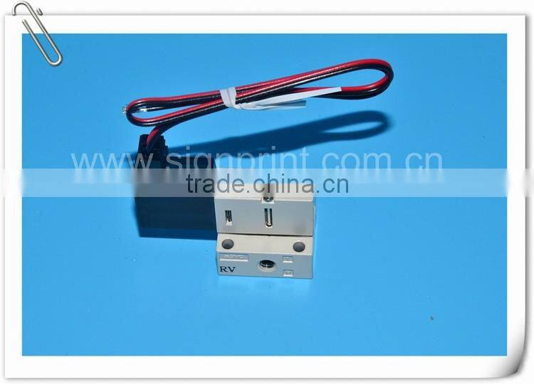 SMC 4-way solenoid valve for Flora inkjet printer LJ 320P/PP 2512UV/PP 1816UV,wicolor solenoid valve