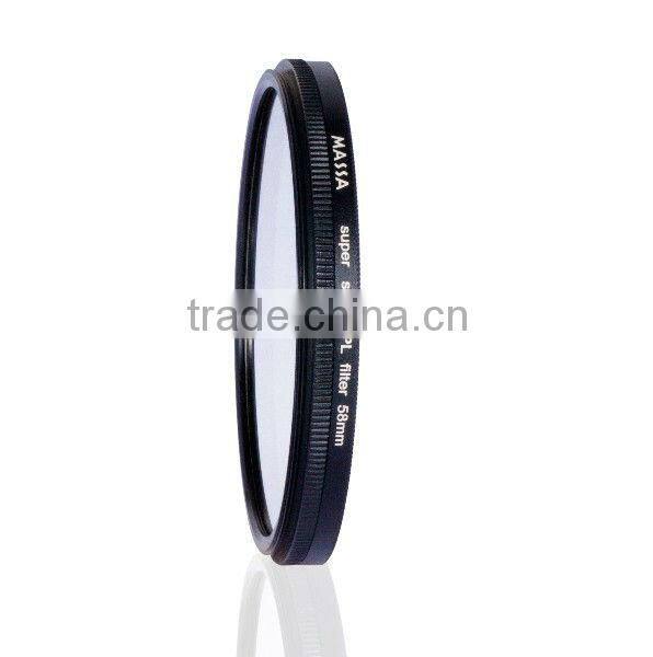 digital optics wide angle lens with camera filter 72mm cpl lens filter