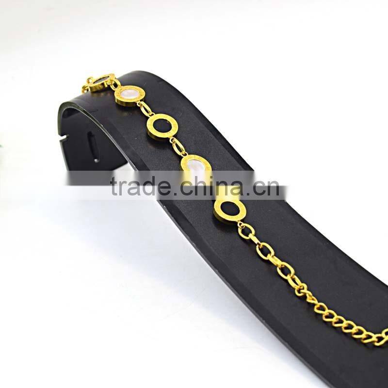 2016 Trending Products Gold Plated Jewelry Charm Bracelet