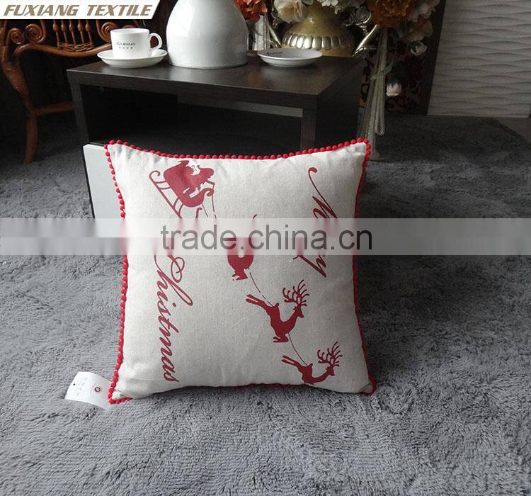 2016 New Design 3D Bells Singing Christmas Hone Deco Cushion