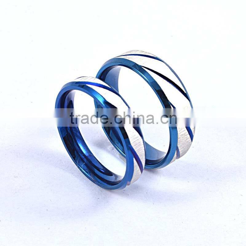 Promotion items and gifts stainless steel jewelry couple fashion jewelry rings