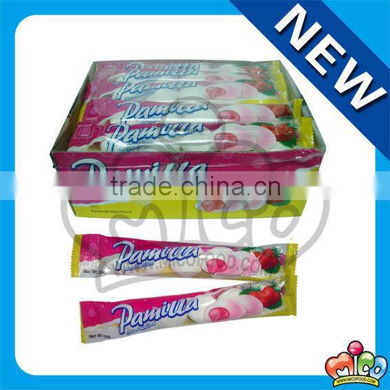 Pamilla marshmallow candy with filling