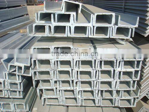 Q345 galvanized U channel steel