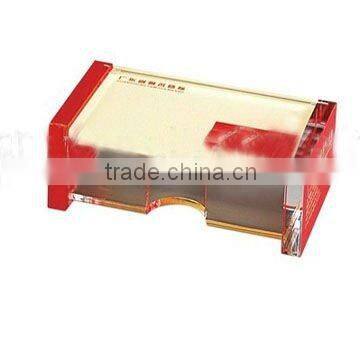 clear /colored Acrylic business name card case/card holder