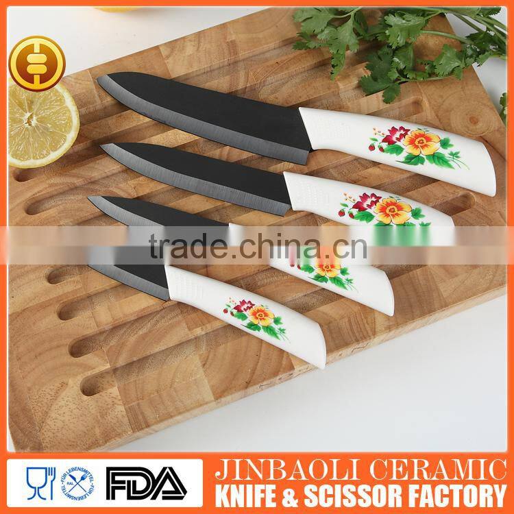 beautiful zirconium oxide ceramic kitchen knife set