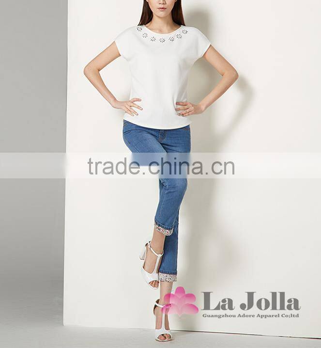 2016 Summer New Style Ladies Stem-pipe Pants 231J