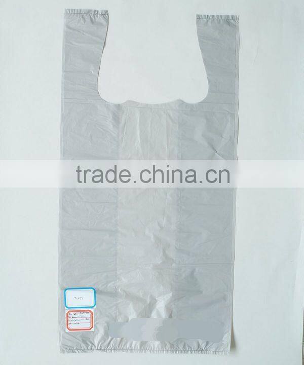 Thank You HDPE T-shirt Bags White Film