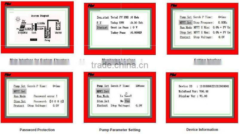 3 phase solar pump controller from china (7500W ~30000W)