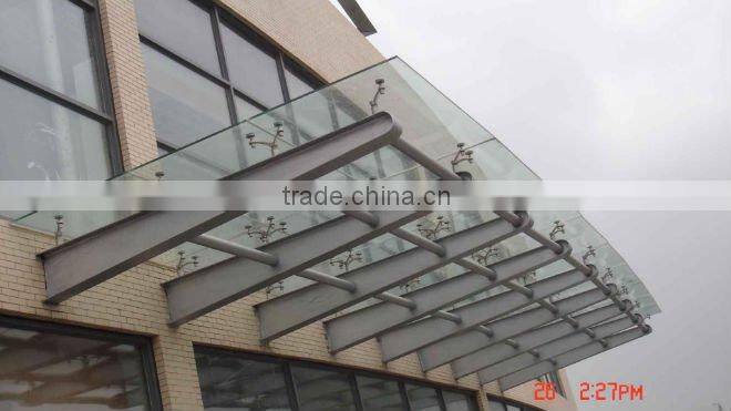 12mm tempered glass with CE