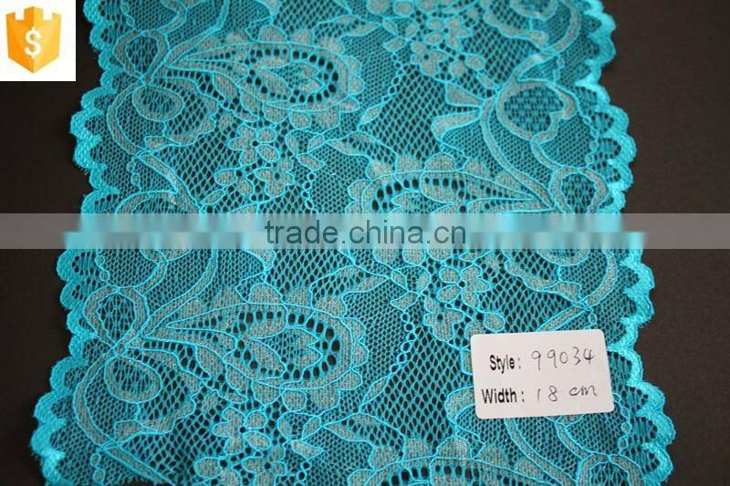 African embroidery fancy design for women plain,trimming lace for underwear
