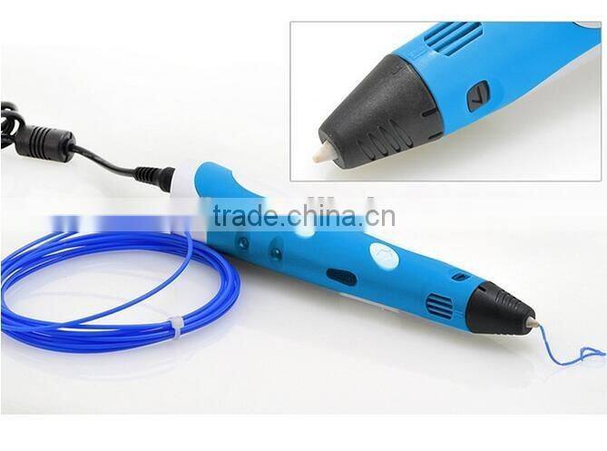 2016 Newest 3D Printer Pen 3D Drawing Pen LED 3D Printing Pen for Kids as Gift