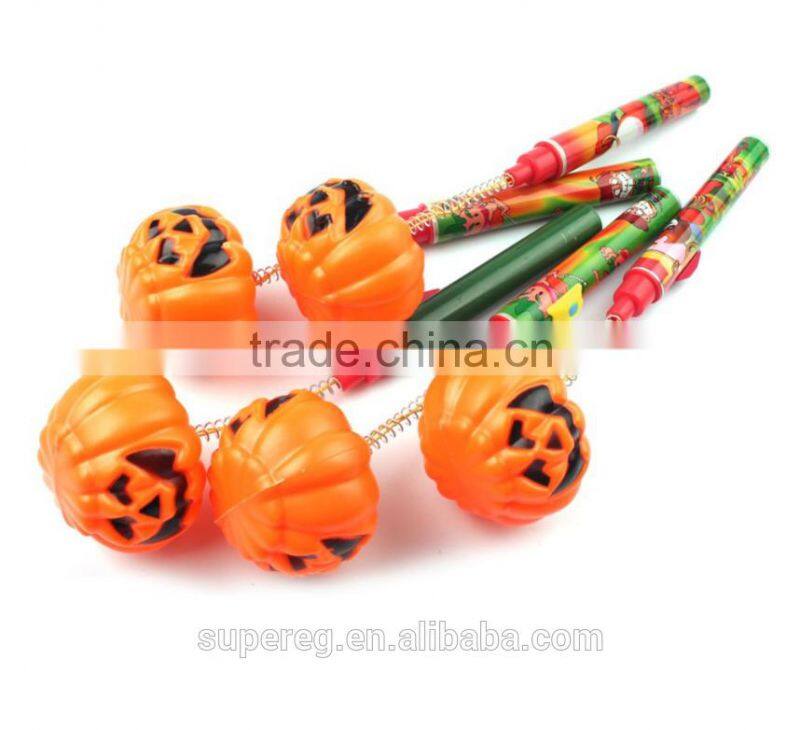 LED Pumpkin Sticks Flash Light Halloween Party Decoration Supply Gift Favor Prop