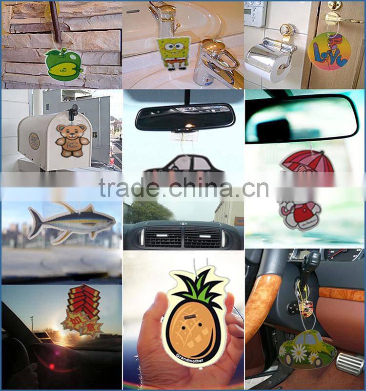 Professional car air freshner with CE certificate