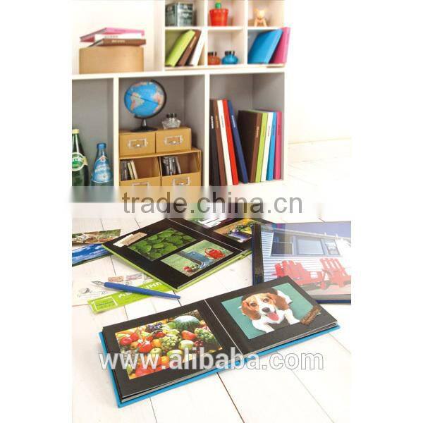 Simple colors stylish self-adhesive sheet 3x5 photo album for sale