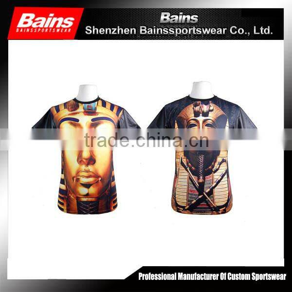 High quality custom sublimation t shirt sublimation