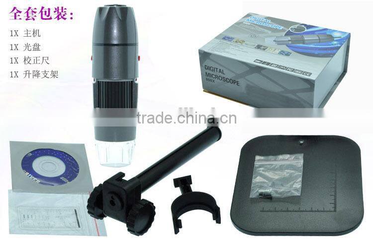 200 Million Pixels 800 Times USB Electronic Portable Digital Microscope Electronic Magnifier Antique PCB Inspection Textile