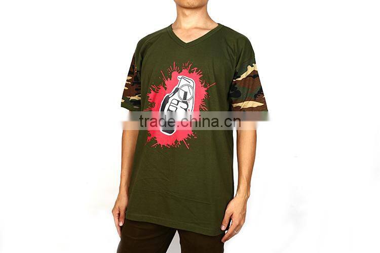 China manufacturer wholesale Short Sleeve custom camouflage t shirt