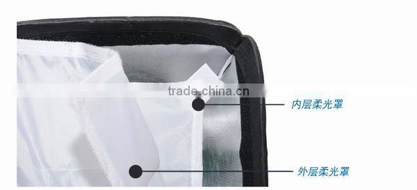 Commlite Hot Selling 80 x 80CM Easy Fold Softbox For Speedlights