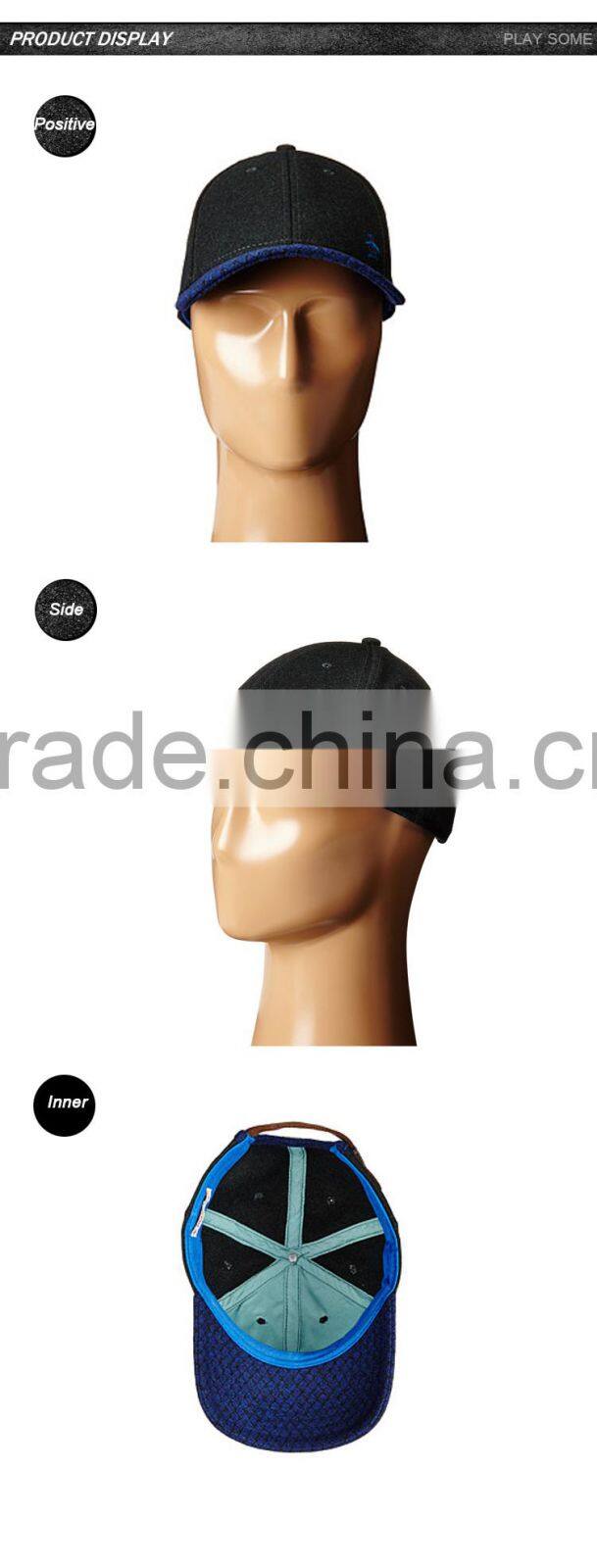 Custom own design wholesale fitted snapback baseball cap