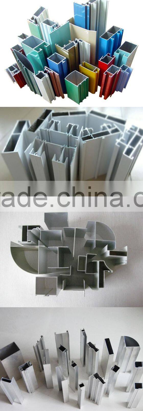 alu6063 t5 aluminum extrusion section profile