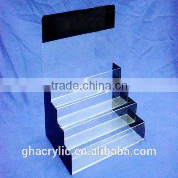 GH-RZ522 Shenzhen Competitive price Acrylic Display Rack ,top grade acrylic display rack