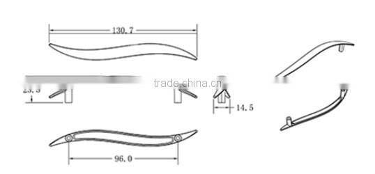 China Best Selling Fiat Door Handles