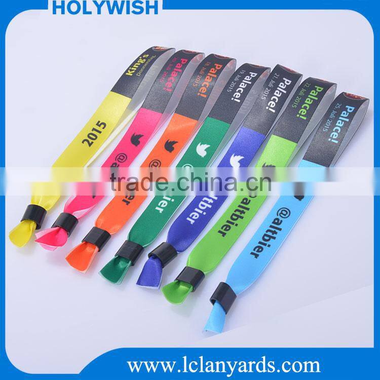 Custom colorful racing wristband for activities