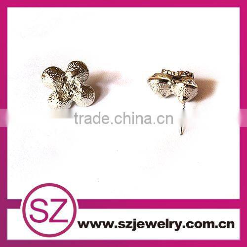 EN0064 wholesale fashion jewelry zircon micro paved heart earings alibaba china