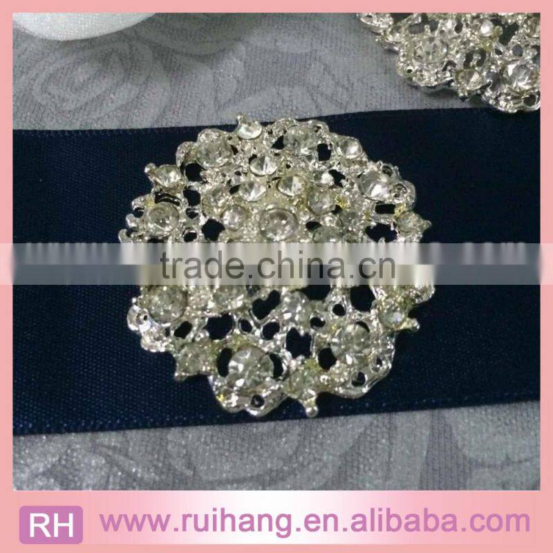 sliver &gldHot Wedding Bridal Silver Rhinestone Crystal Pearl Brooches Brooch Bouquet Pin