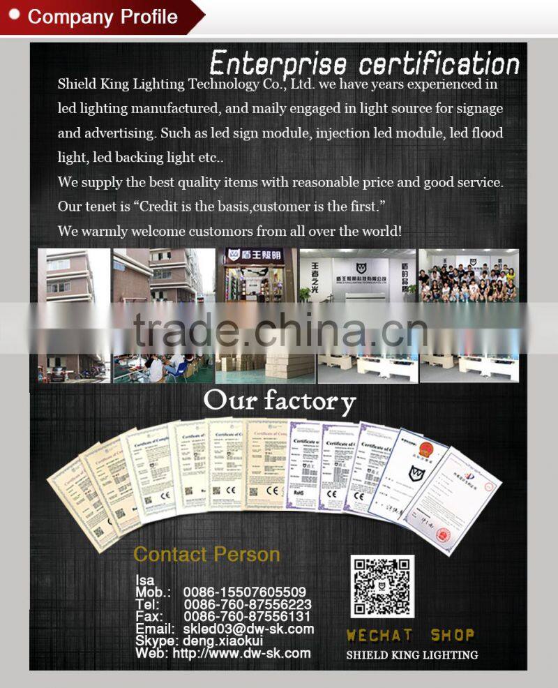 aluminum led strip bar lightbox led strip rigid bar