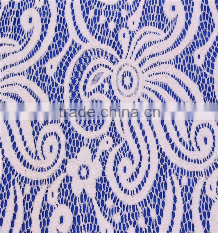 Knitted octopus white bulk swiss lace in switzerland with stretch