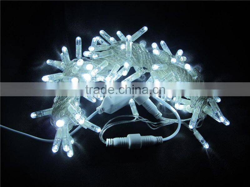 New product Yellow color led icicle light for christmas tree