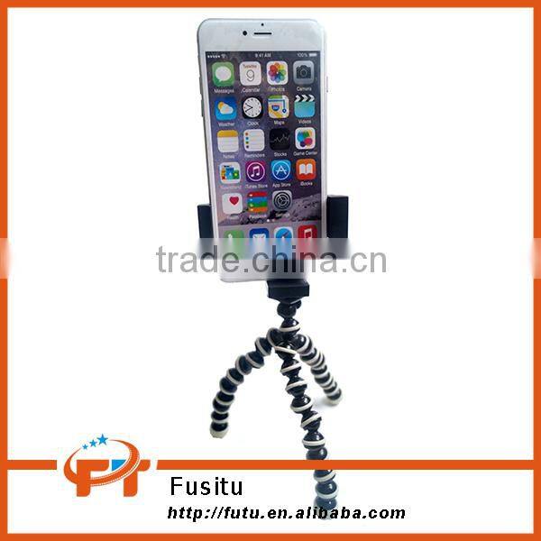 360 Degree Rotatable Clip Clamp for Smartphone Rotated Holder for iPhone 6