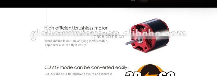Mini appearance!Wltoys XK A600 3D lock mode fixed wing rc model airplane brushless motor
