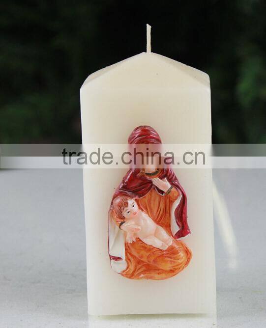 wholesale White stick candle church candles