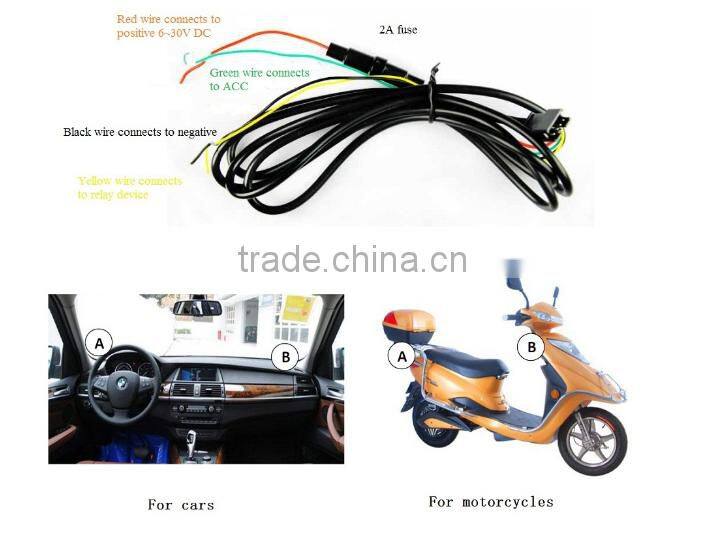 GPS Tracker with one year battery ET-01 with Free Tracking Platform