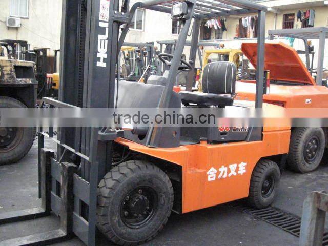 quality-tested china made used heli 3t hydraulic diesel forklift in china