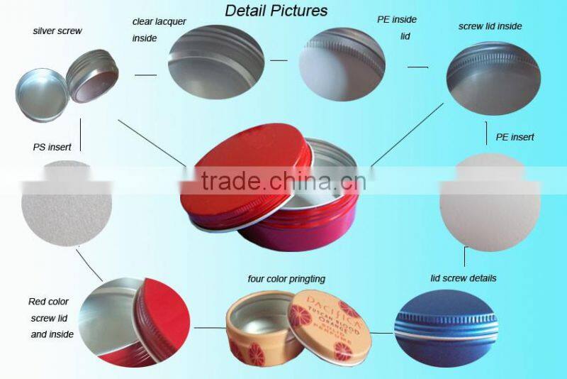 small metal tin containers