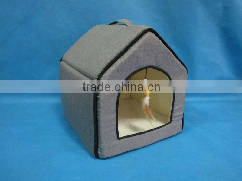 Luxury Pet House with toy attached