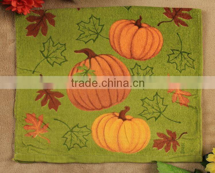 Wholesale custom design microfiber printed kitchen tea towel