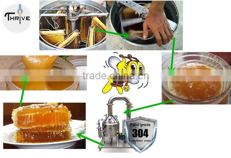 Honey filter/electric 4 frames honey extractor/honey vacuum concentrator